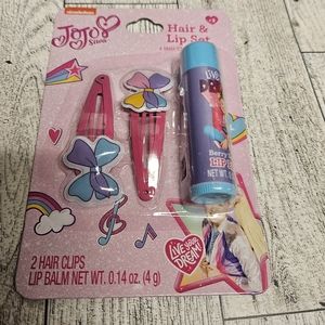 JoJo Siwa | Hair and Lip Gift Set | Lip Balm | Hair Clips | Easter Basket Filler